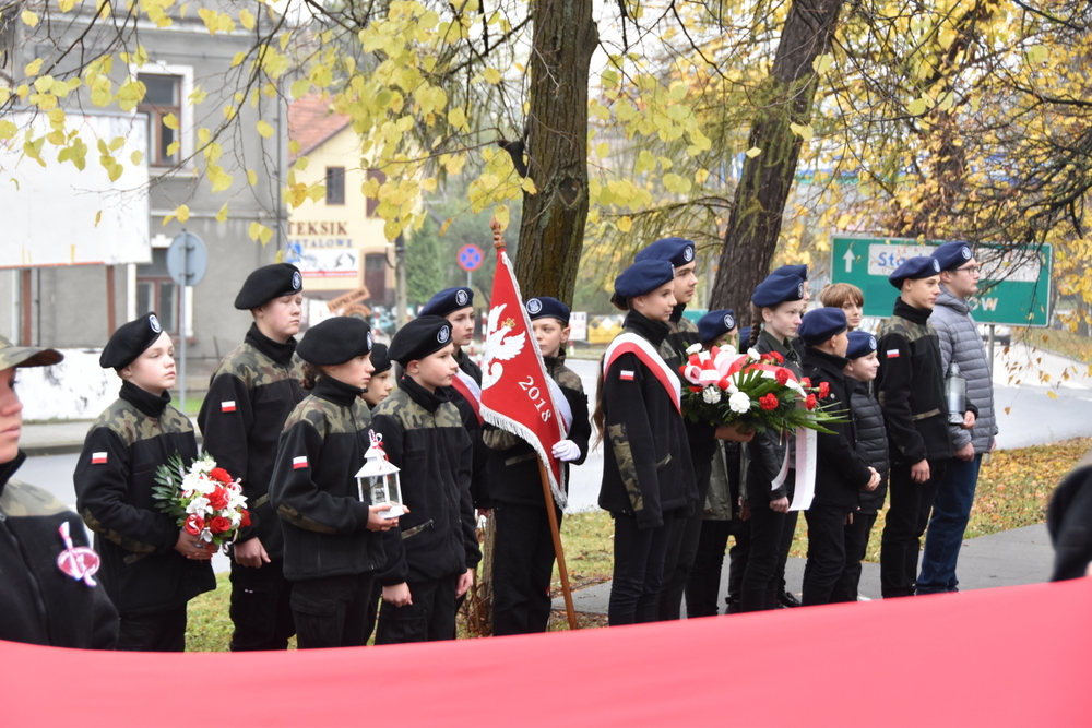 047 DSC 0748 Uroczyste obchody Święta Niepodległości w stolicy powiatu dąbrowskiego