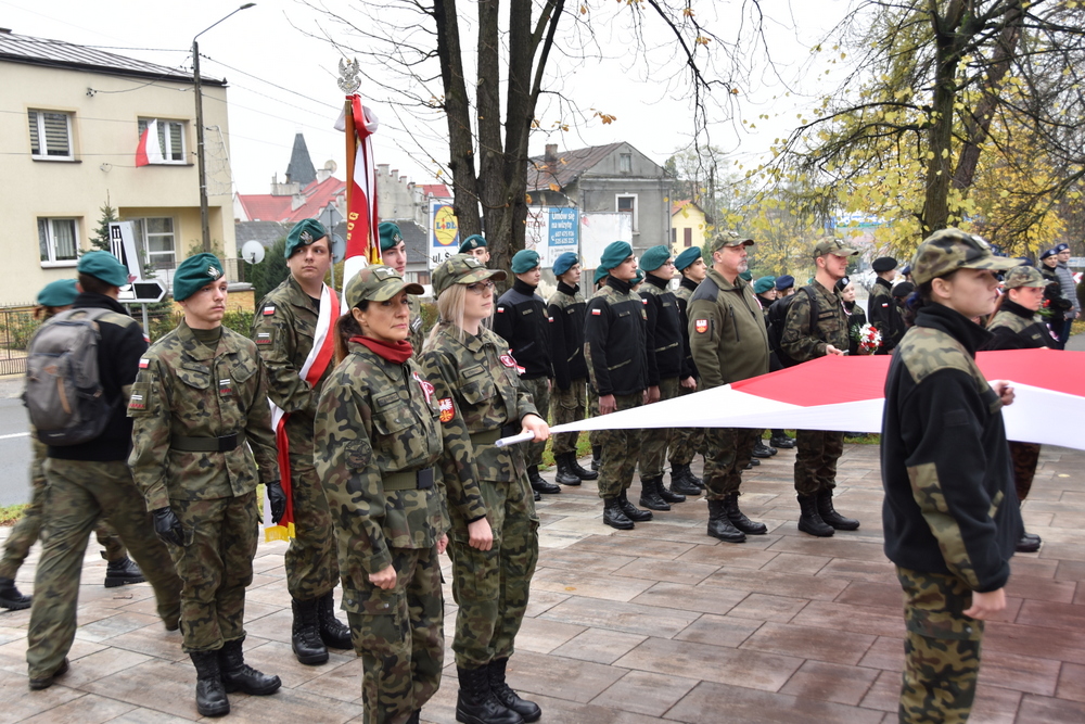 048 DSC 0749 Uroczyste obchody Święta Niepodległości w stolicy powiatu dąbrowskiego