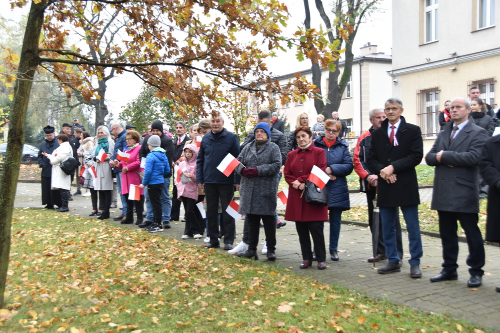 054 DSC 0758 Uroczyste obchody Święta Niepodległości w stolicy powiatu dąbrowskiego