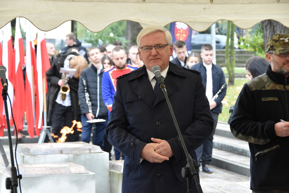 063 DSC 0791 Uroczyste obchody Święta Niepodległości w stolicy powiatu dąbrowskiego