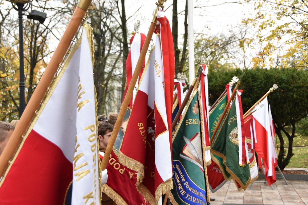 065 DSC 0797 Uroczyste obchody Święta Niepodległości w stolicy powiatu dąbrowskiego