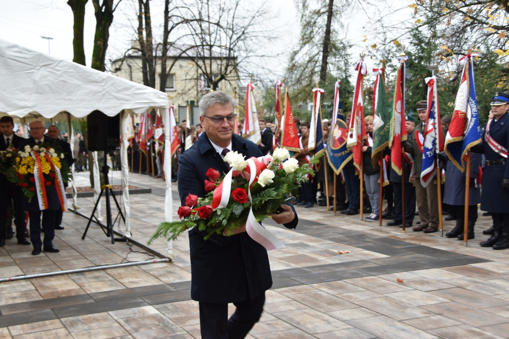 067 DSC 0801 Uroczyste obchody Święta Niepodległości w stolicy powiatu dąbrowskiego