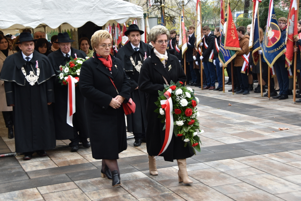 082 DSC 0834 Uroczyste obchody Święta Niepodległości w stolicy powiatu dąbrowskiego