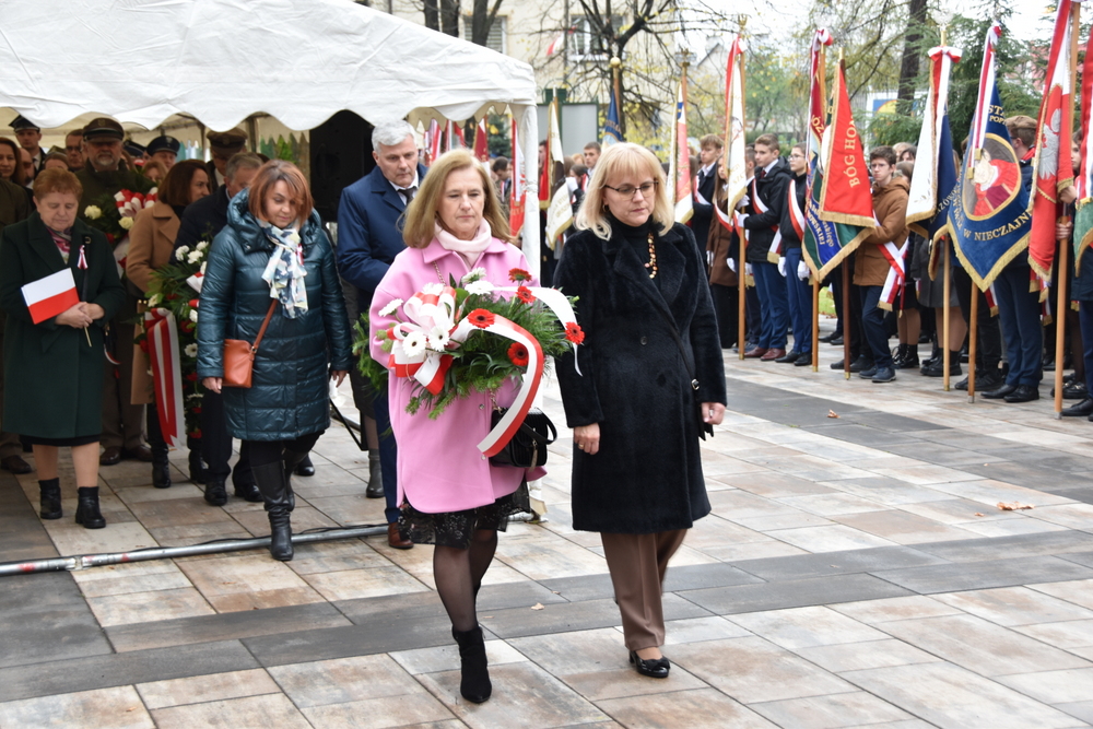 087 DSC 0843 Uroczyste obchody Święta Niepodległości w stolicy powiatu dąbrowskiego