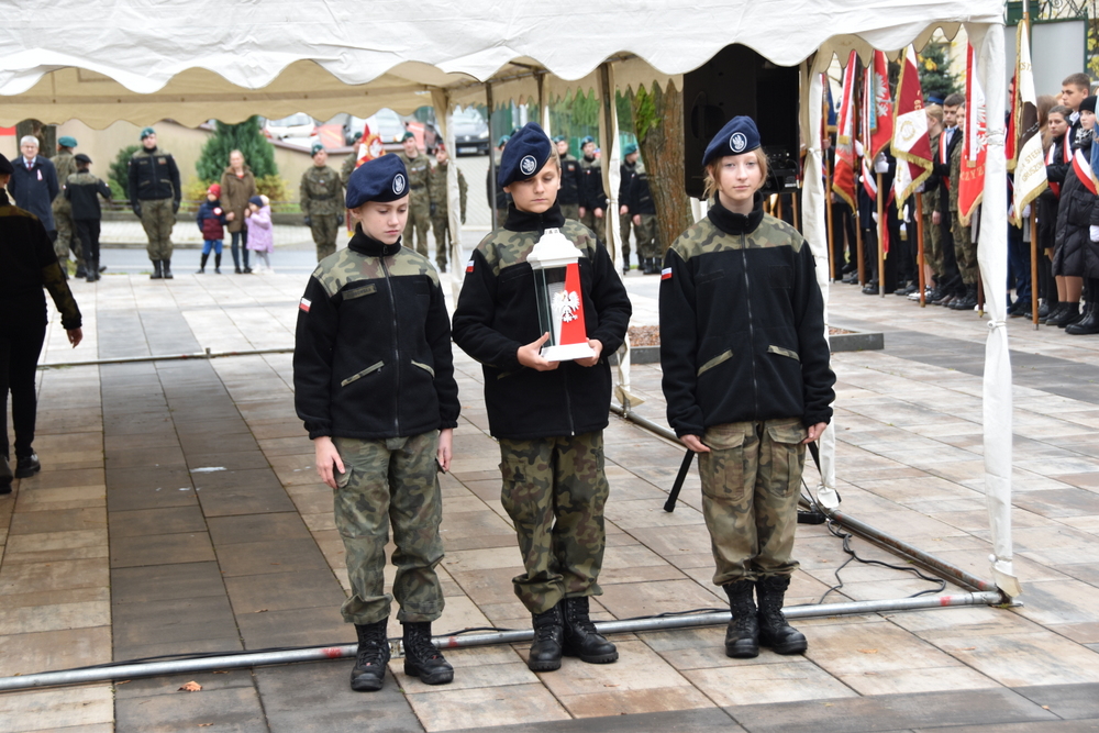 114 DSC 0902 Uroczyste obchody Święta Niepodległości w stolicy powiatu dąbrowskiego