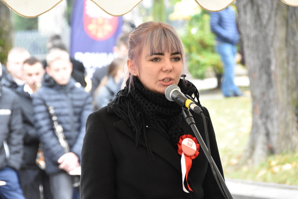 118 DSC 0913 Uroczyste obchody Święta Niepodległości w stolicy powiatu dąbrowskiego