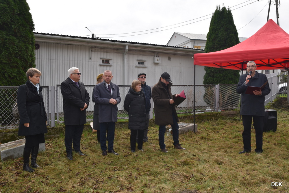 DSC 0612 CEREMONIA UPAMIĘTNIENIA CMENTARZA ŻYDOWSKIEGO