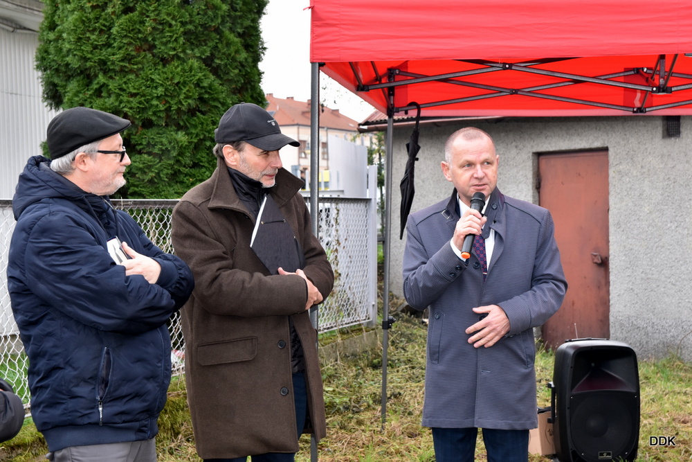 DSC 0644 CEREMONIA UPAMIĘTNIENIA CMENTARZA ŻYDOWSKIEGO