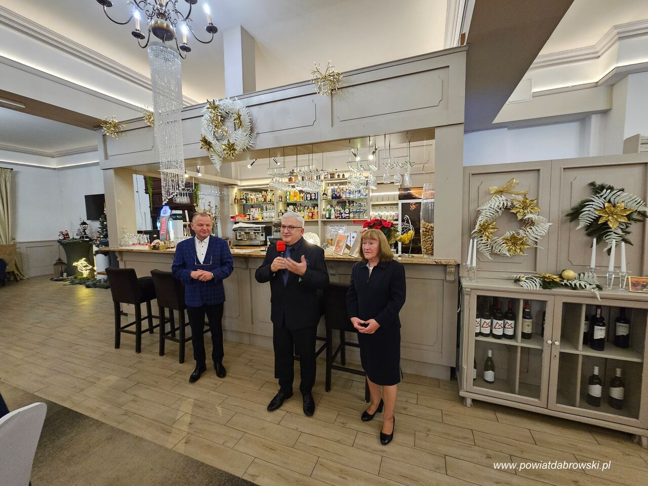 20231209 161509 001 Spotkanie opłatkowe Uniwersytetu Trzeciego Wieku  w Dąbrowie Tarnowskiej