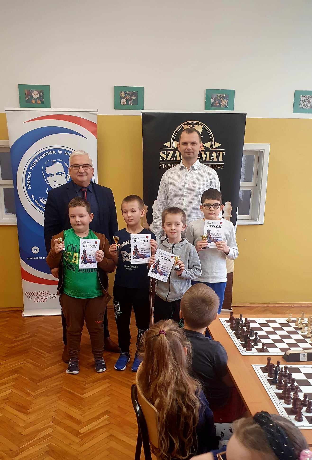 411116679 308530352151553 6460363748839891470 n Turniej Szachowy o Puchar Burmistrza Dąbrowy Tarnowskiej