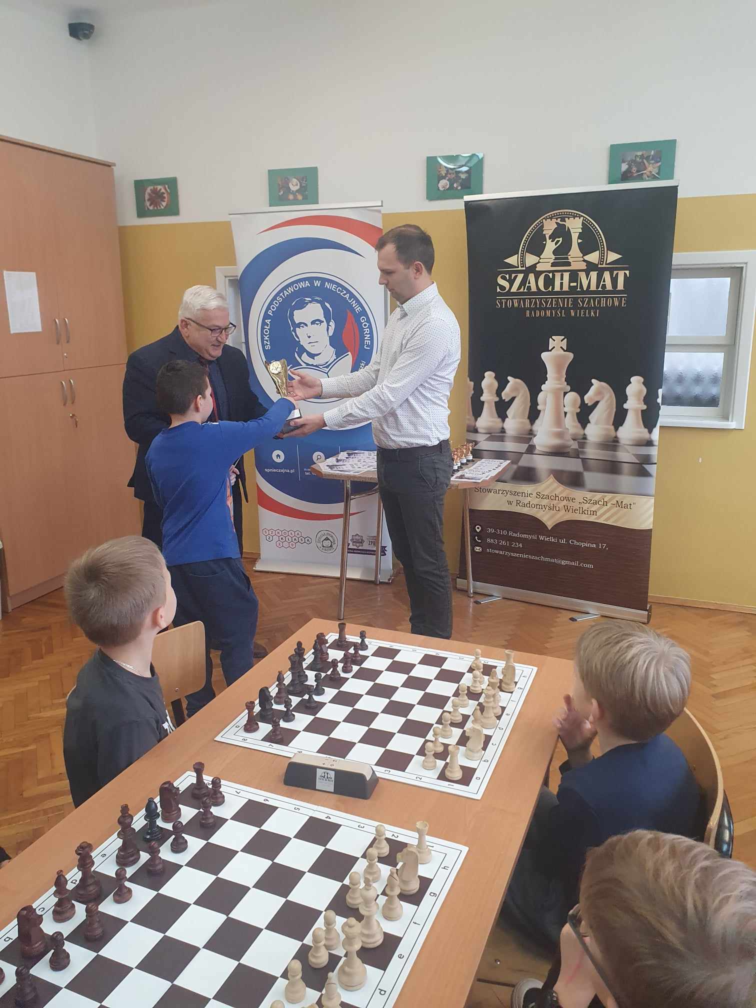 411188520 308530455484876 3299876803192968525 n Turniej Szachowy o Puchar Burmistrza Dąbrowy Tarnowskiej