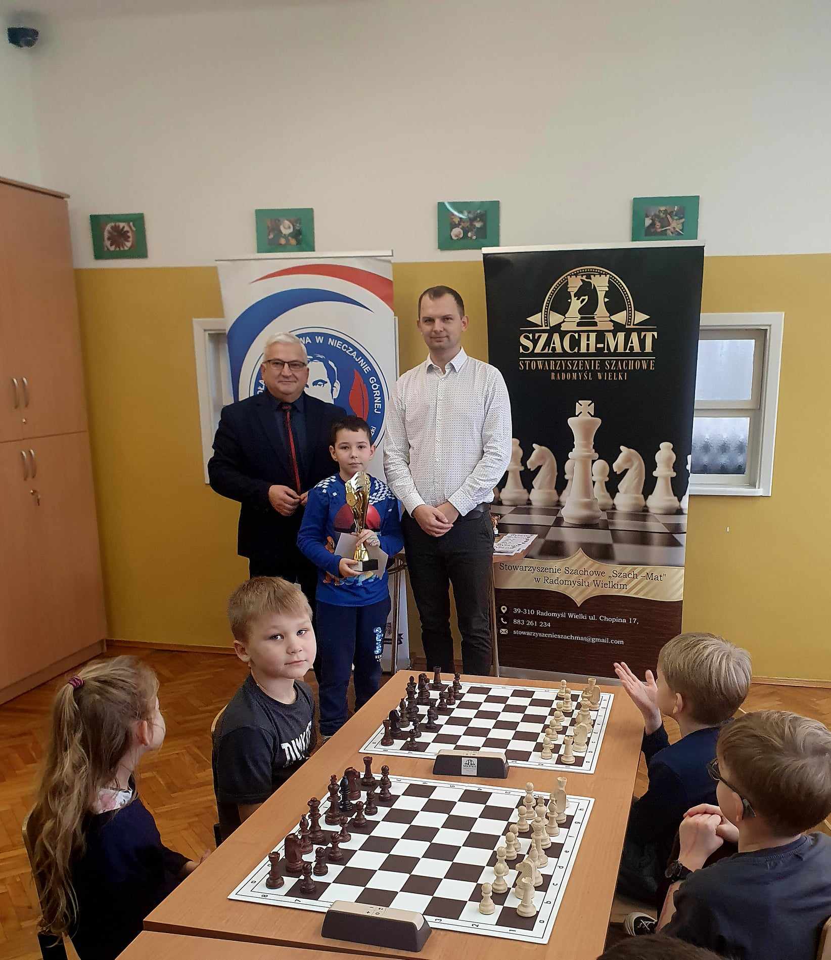 411192623 308530445484877 8072425949328643257 n Turniej Szachowy o Puchar Burmistrza Dąbrowy Tarnowskiej