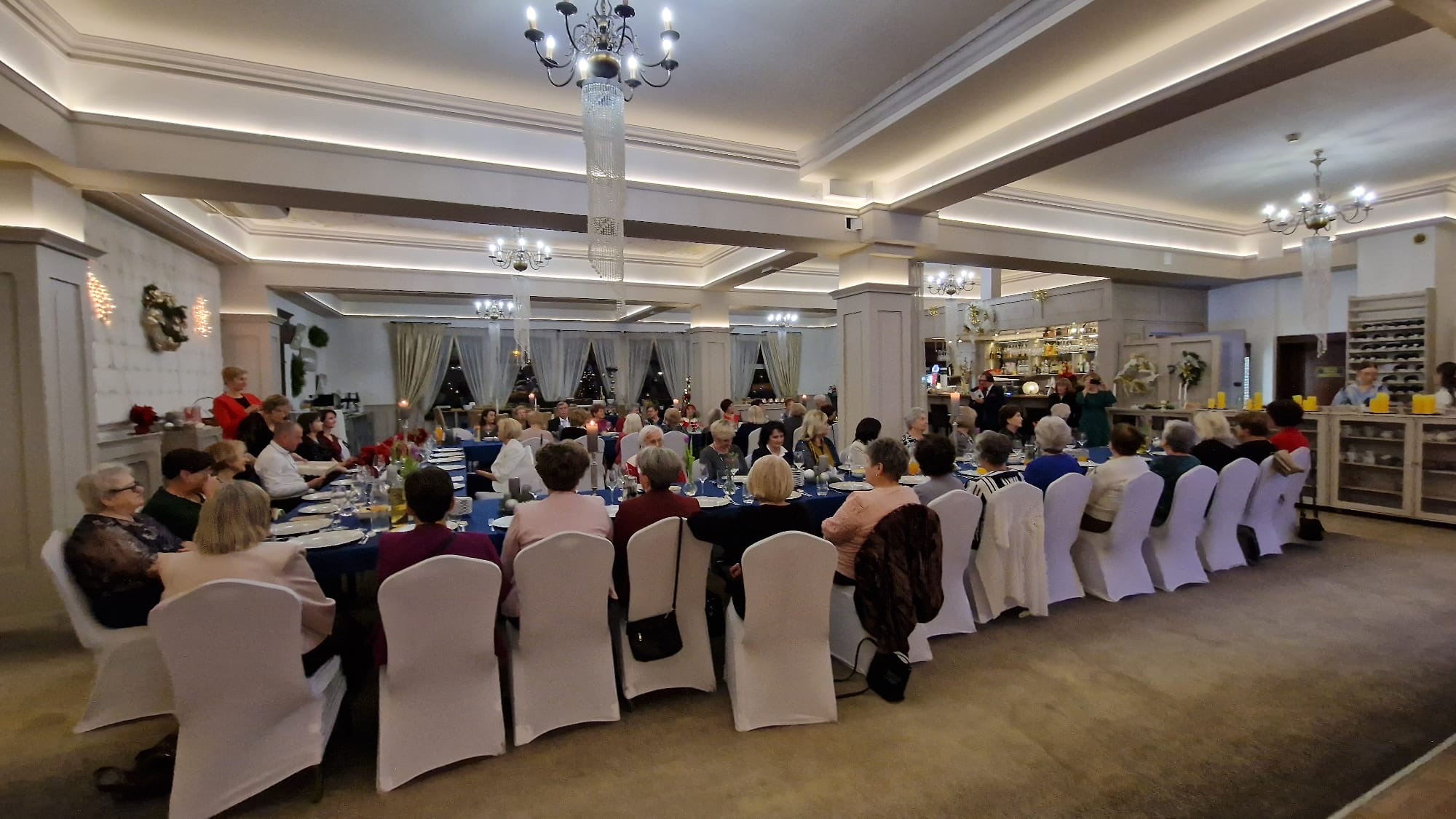 93bce81f 0878 40eb ab08 a46003f3e2e5 Spotkanie opłatkowe Uniwersytetu Trzeciego Wieku  w Dąbrowie Tarnowskiej