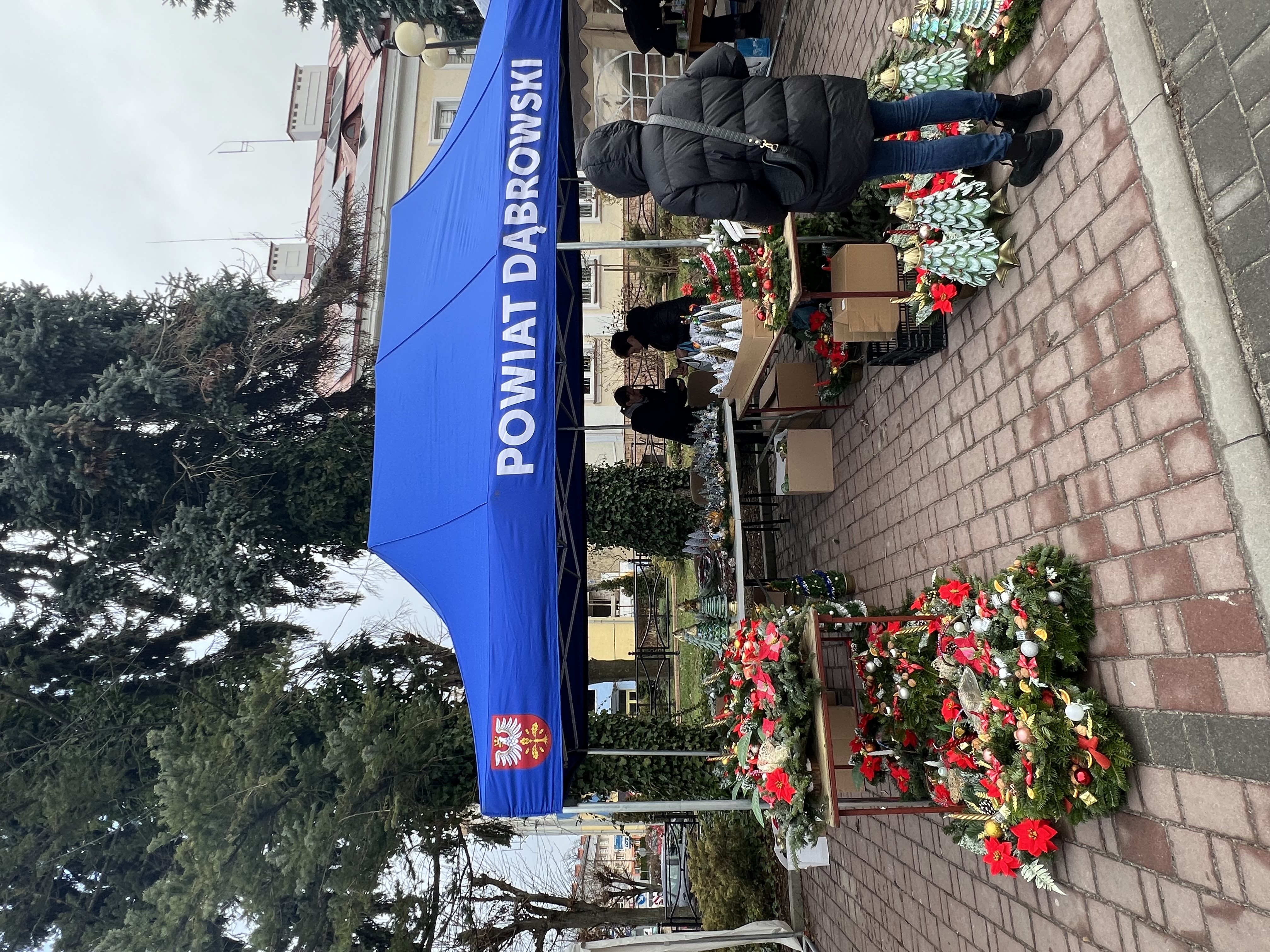 IMG 7106 Trwa Dąbrowski Bożonarodzeniowy Kiermasz Świąteczny