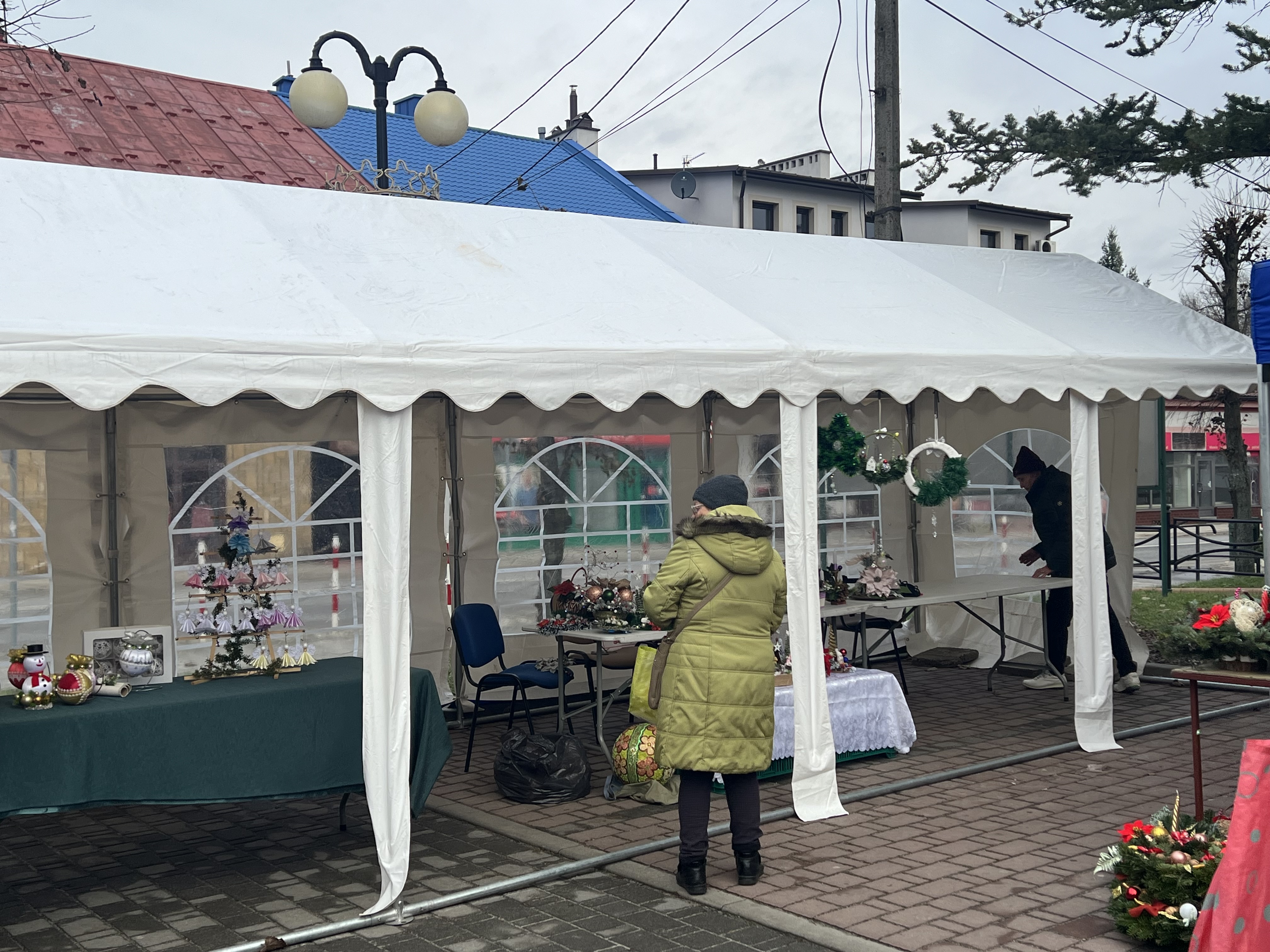 IMG 7109 Trwa Dąbrowski Bożonarodzeniowy Kiermasz Świąteczny