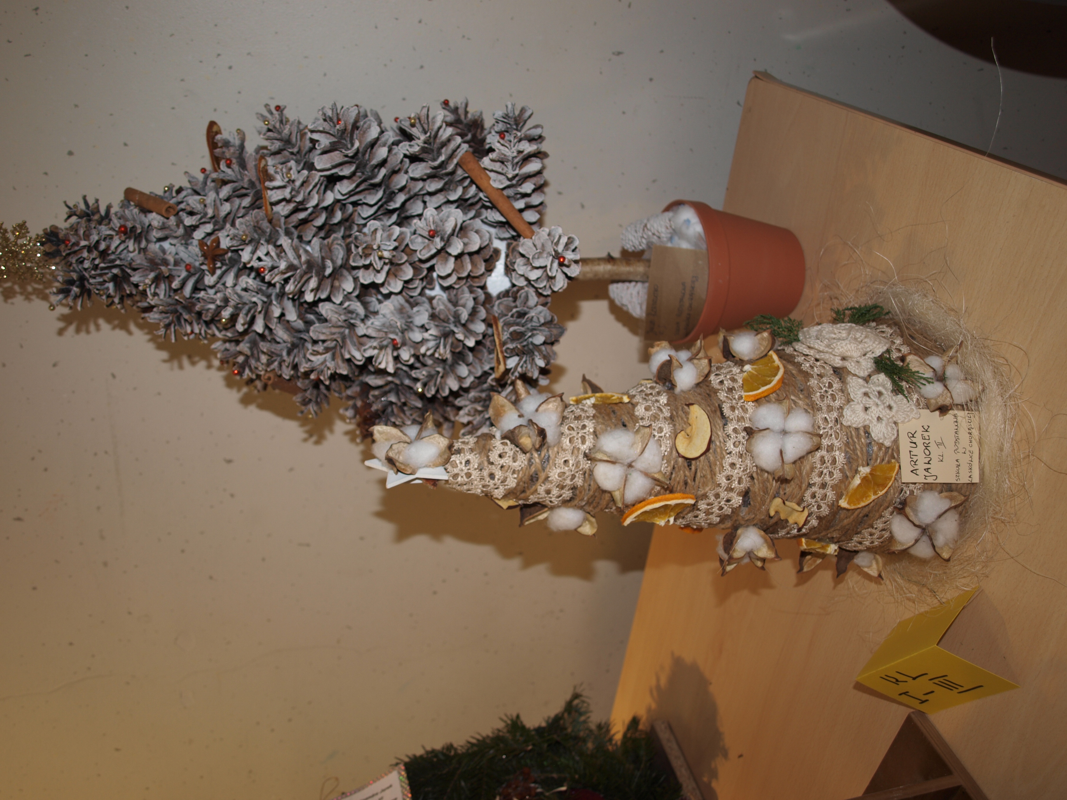 P1013698 DZIESIĄTY GMINNY KONKURS STROIKÓW ŚWIĄTECZNYCH ROZSTRZYGNIĘTY